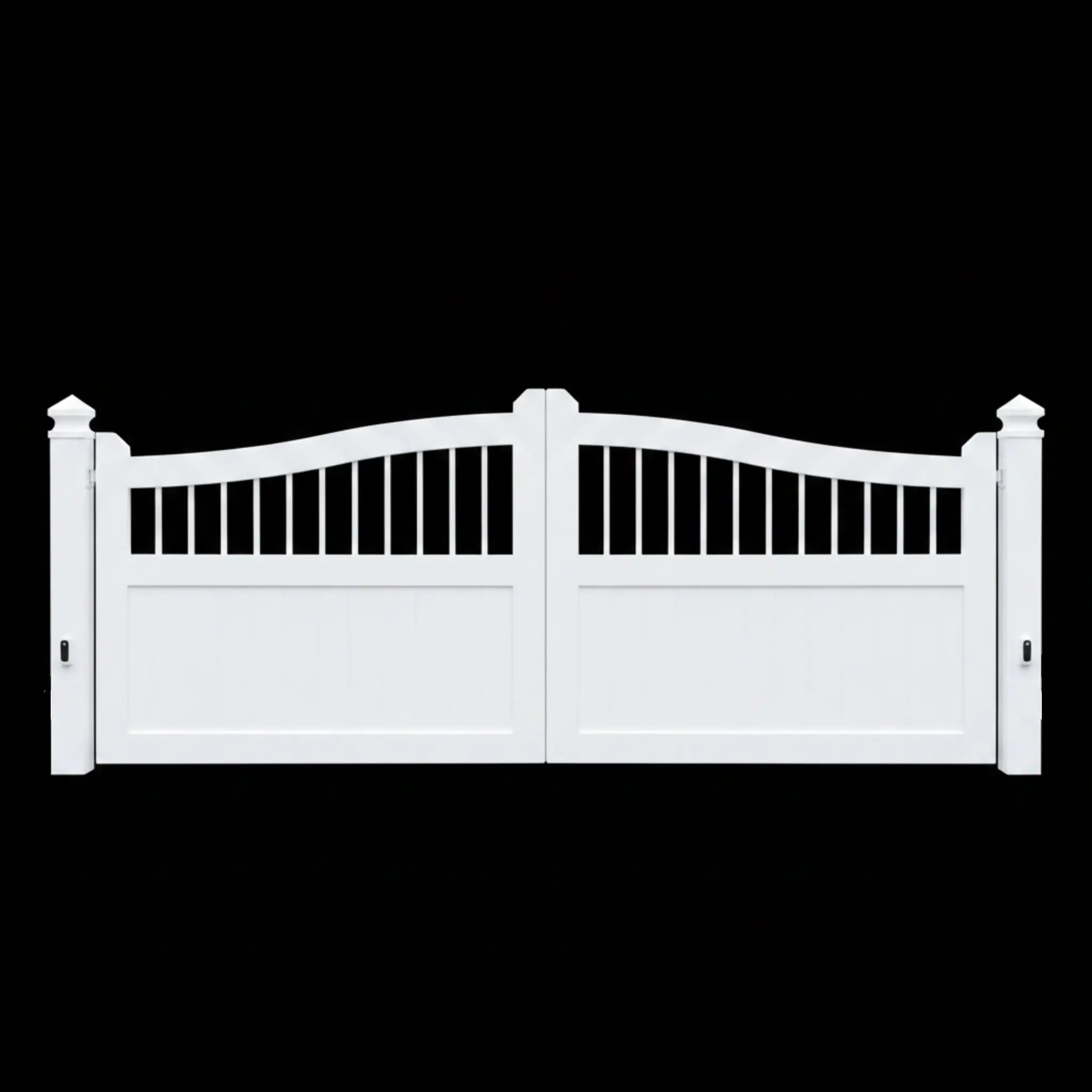 Aluminium Wood-alike Swing Gate XS21 - XGATE NZ