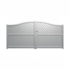 Aluminium Chevron Swing Gate XS22 - XGATE NZ