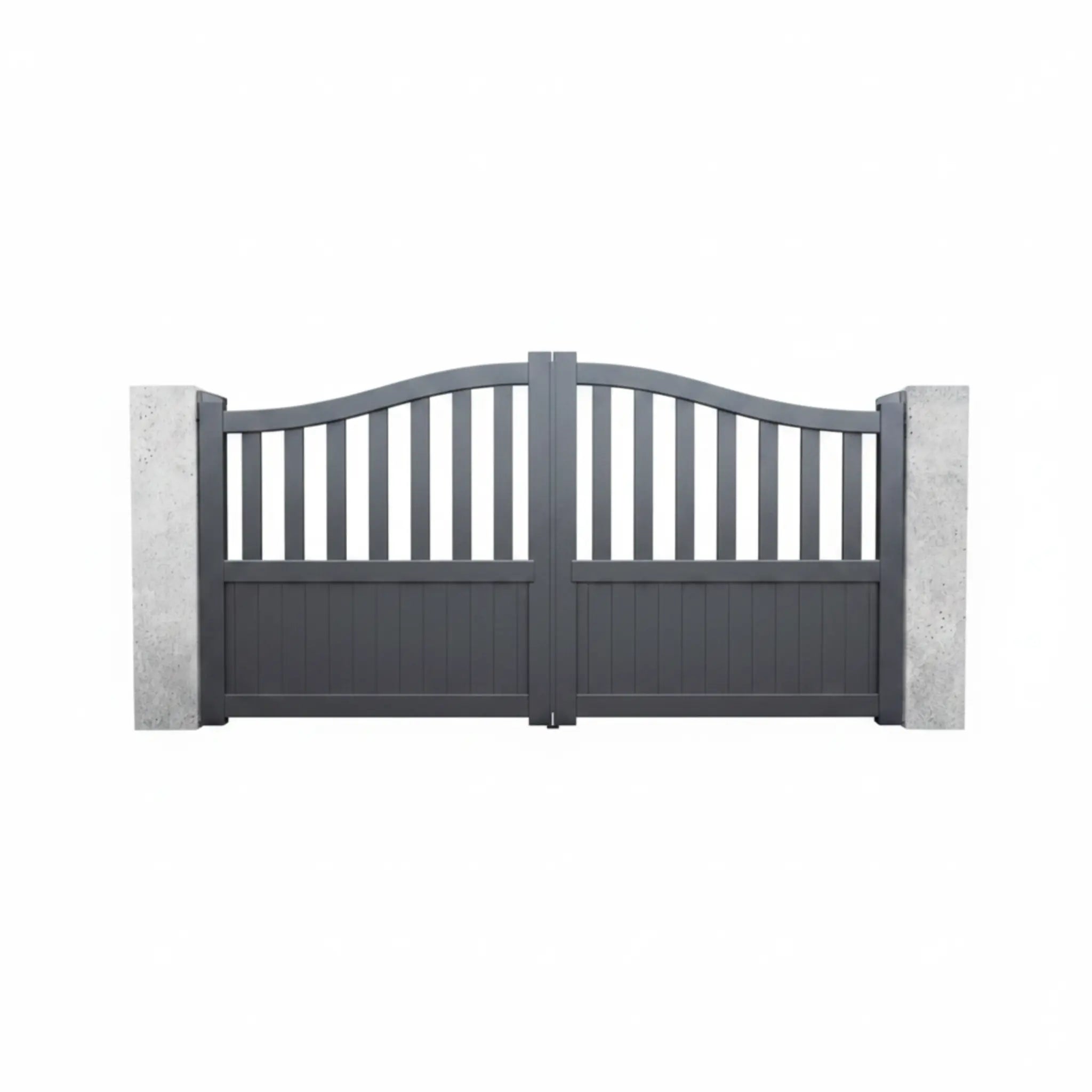 Aluminium Arch Half Open Swing Gate XS26 - XGATE NZ