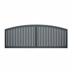 Aluminium Arch Slat Swing Gate XS28 - XGATE NZ