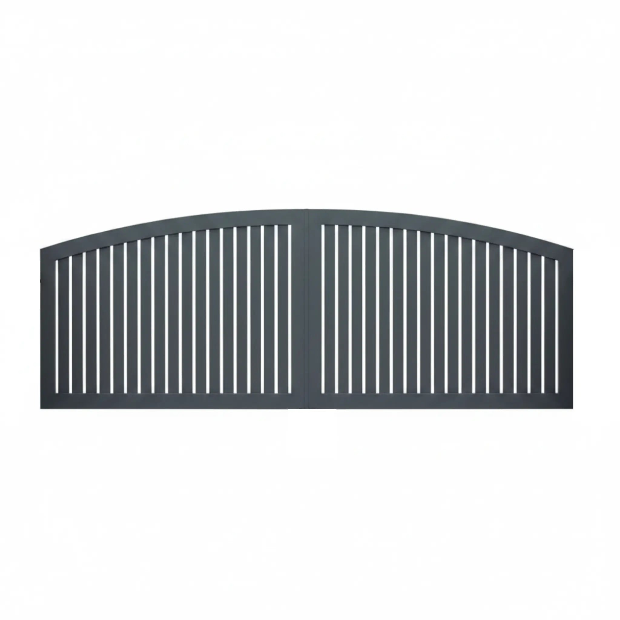 Aluminium Arch Slat Swing Gate XS28 - XGATE NZ